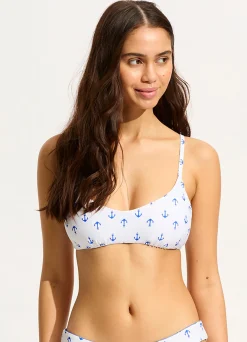 Seafolly Ahoy Bralette Bikini Top - | Bralette|Bralette