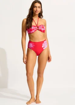 Seafolly Ahoy High Waisted Bikini Bottom - | High Waisted|High Waisted