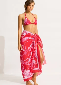 Seafolly Ahoy Sarong - | Skirts & Sarongs