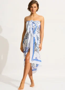 Seafolly Ahoy Sarong - | Skirts & Sarongs