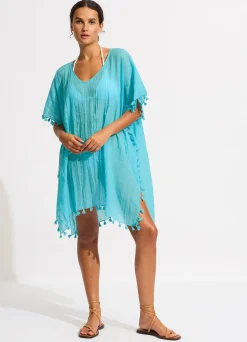 Seafolly Amnesia Kaftan - | Kaftans & Cover Ups