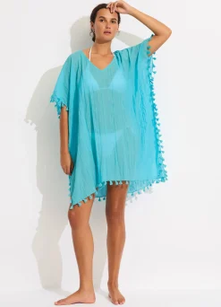 Seafolly Amnesia Kaftan - | Kaftans & Cover Ups