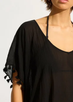 Seafolly Amnesia Kaftan - | Beach Dresses|Kaftans & Cover Ups