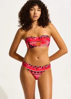 Seafolly Atlantis Bustier Bandeau Bikini Top - | Bikinis|Bandeau