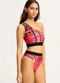 Seafolly Atlantis High Rise Bikini Bottom - | Bikinis|High Waisted