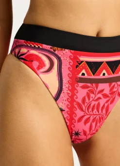 Seafolly Atlantis High Rise Bikini Bottom - | Bikinis|High Waisted