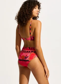 Seafolly Atlantis High Waisted Bikini Bottom - | Bikinis|High Waisted