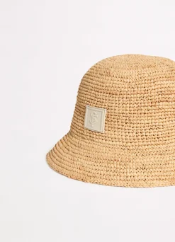 Seafolly Atlantis Raffia Cloche Hat - | Beach Hats