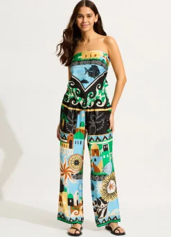 Seafolly Atlantis Wide Leg Pant - | Pants & Shorts