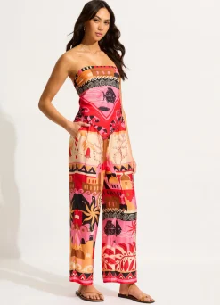 Seafolly Atlantis Wide Leg Pant - | Pants & Shorts