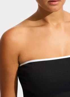 Seafolly Beach Bound DD Bandeau One Piece - | Bandeau|Bandeau