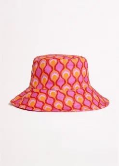 Seafolly Birds Of Paradise Bucket Hat - | Beach Hats