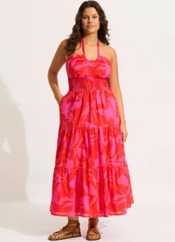 Seafolly Birds Of Paradise Maxi Dress - | Beach Dresses