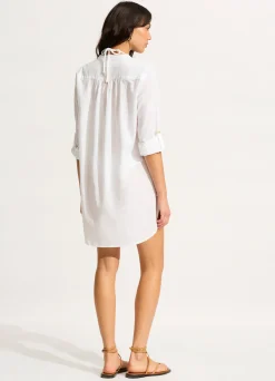 Seafolly Boyfriend Beach Shirt - | Maternity|Kaftans & Cover Ups