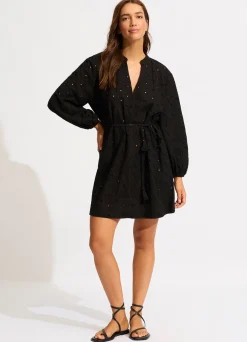 Seafolly Broderie Cover Up - | Beach Dresses|Kaftans & Cover Ups