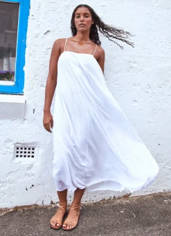 Seafolly Broderie Maxi Dress - | Beach Dresses
