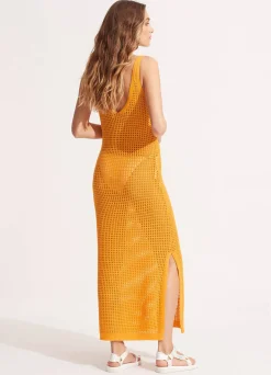 Seafolly Byron Knit Dress - | Beach Dresses