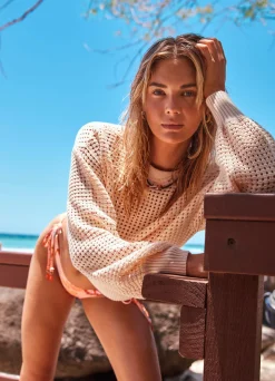 Seafolly Byron Knit Jumper - | Tops
