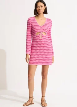 Seafolly Carnaby Knit Cover Up - | Beach Dresses|Kaftans & Cover Ups