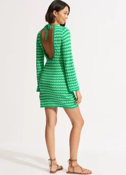 Seafolly Carnaby Knit Cover Up - | Beach Dresses|Kaftans & Cover Ups