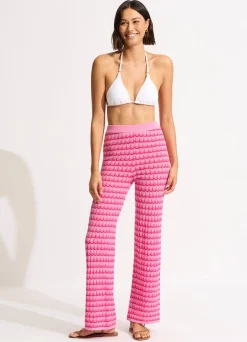 Seafolly Carnaby Knit Pant - | Pants & Shorts