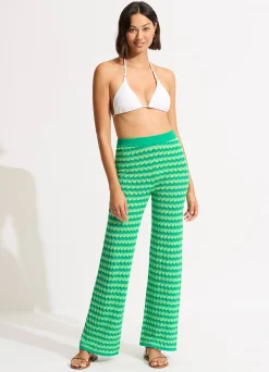 Seafolly Carnaby Knit Pant - | Pants & Shorts