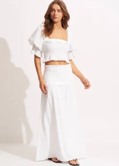 Seafolly Caspian Strapless Dress/Skirt - | Beach Dresses