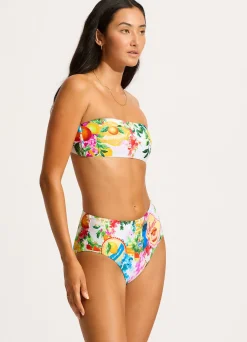Seafolly Ciao Bella Bandeau Bikini Top - | Bikinis|Bandeau