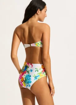 Seafolly Ciao Bella Bandeau Bikini Top - | Bikinis|Bandeau