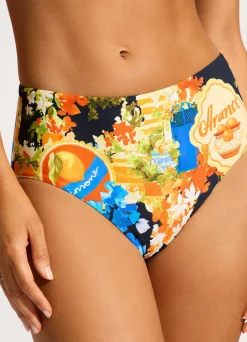 Seafolly Ciao Bella High Waisted Bikini Bottom - | Bikinis|High Waisted