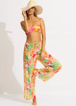 Seafolly Colour Crush Twist Bandeau Bikini Top - | Bandeau|Bandeau