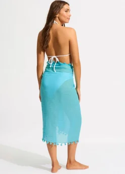 Seafolly Cotton Gauze Sarong - | Skirts & Sarongs