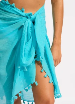 Seafolly Cotton Gauze Sarong - | Skirts & Sarongs