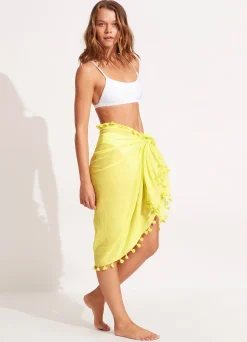 Seafolly Cotton Gauze Sarong - | Skirts & Sarongs