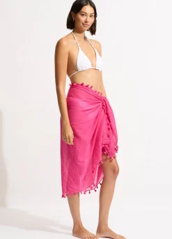 Seafolly Cotton Gauze Sarong - | Skirts & Sarongs