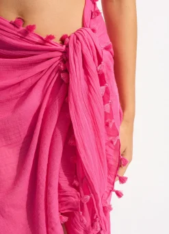 Seafolly Cotton Gauze Sarong - | Skirts & Sarongs