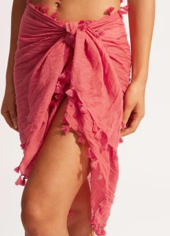 Seafolly Cotton Gauze Sarong - | Skirts & Sarongs