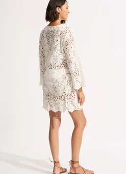 Seafolly Crochet Kaftan - | Beach Dresses|Kaftans & Cover Ups