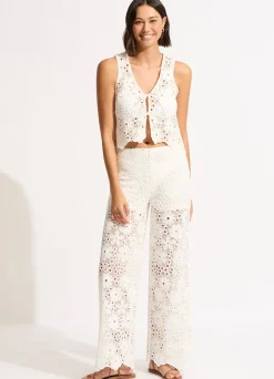 Seafolly Crochet Pant - | Pants & Shorts