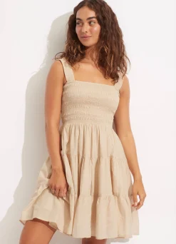 Seafolly Faithful Mini Dress - | Beach Dresses