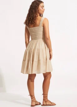 Seafolly Faithful Mini Dress - | Beach Dresses