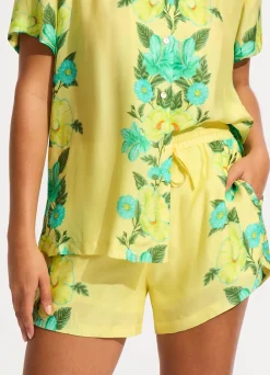 Seafolly Garden Party Short - Lime Light| Pants & Shorts