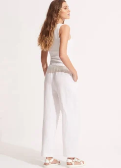 Seafolly Linen Pant - | Pants & Shorts
