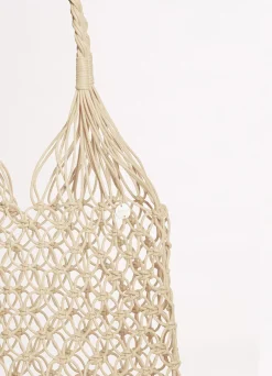 Seafolly Macrame Cord Tote Bag - | Beach Bags