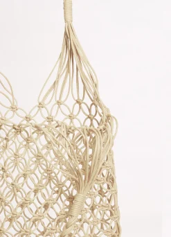 Seafolly Macrame Cord Tote Bag - | Beach Bags