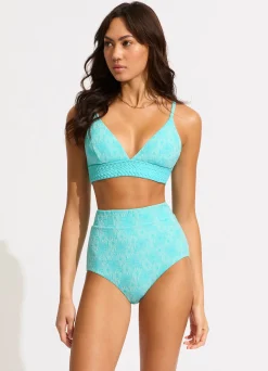Seafolly Marloe High Waisted Bikini Bottom - | High Waisted|High Waisted