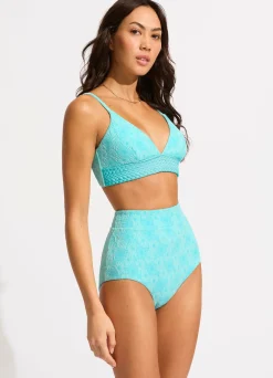 Seafolly Marloe High Waisted Bikini Bottom - | High Waisted|High Waisted