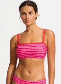Seafolly Mesh Effect DD Tank Bikini Top - | Fuller Cup Swim|DD/E Swimwear