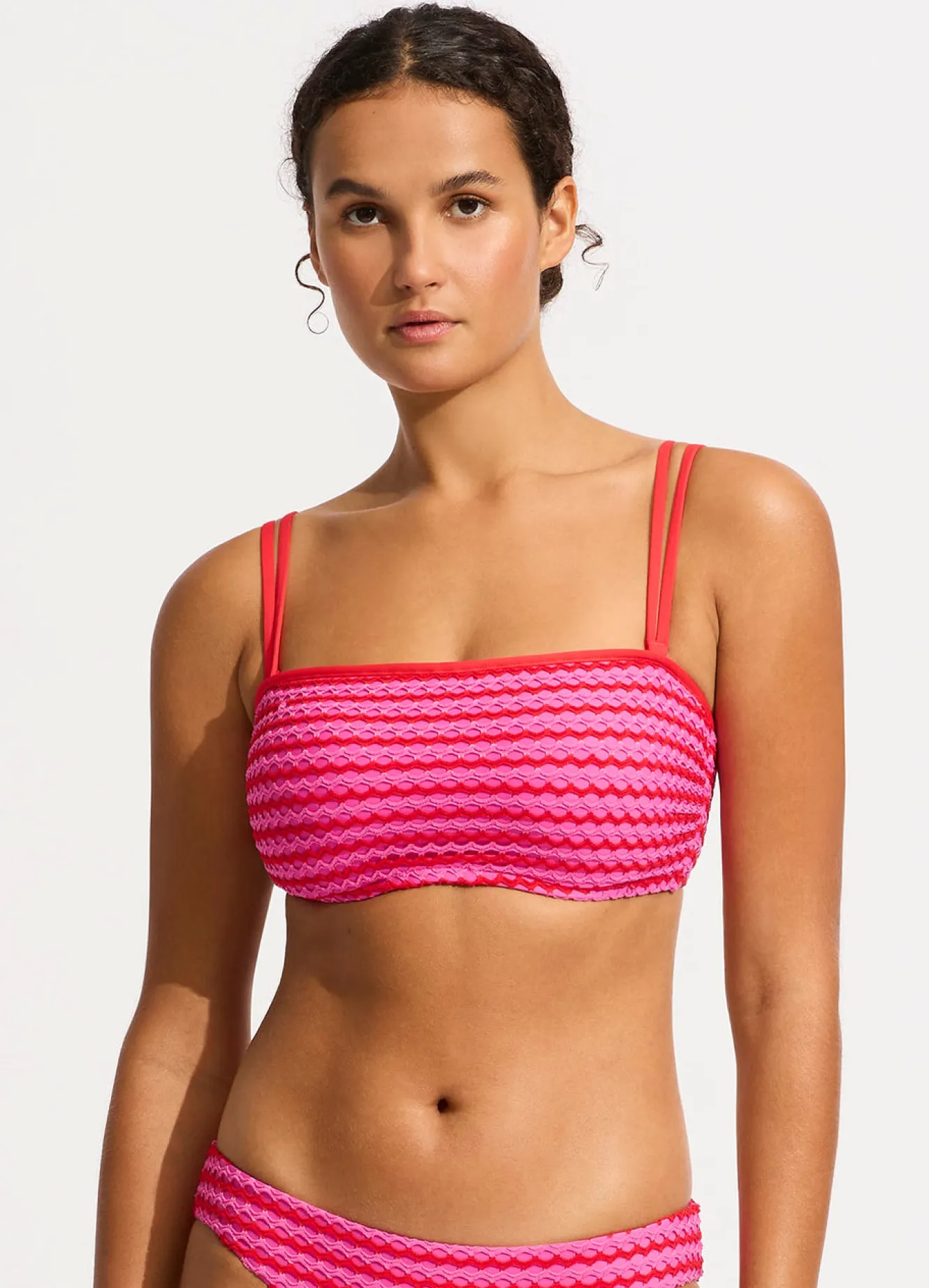 Seafolly Mesh Effect DD Tank Bikini Top - | Fuller Cup Swim|DD/E Swimwear