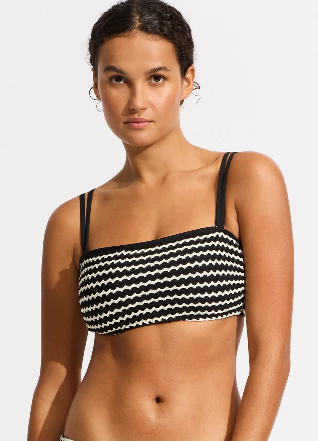Seafolly Mesh Effect DD Tank Bikini Top - | Bikinis|Fuller Cup Swim